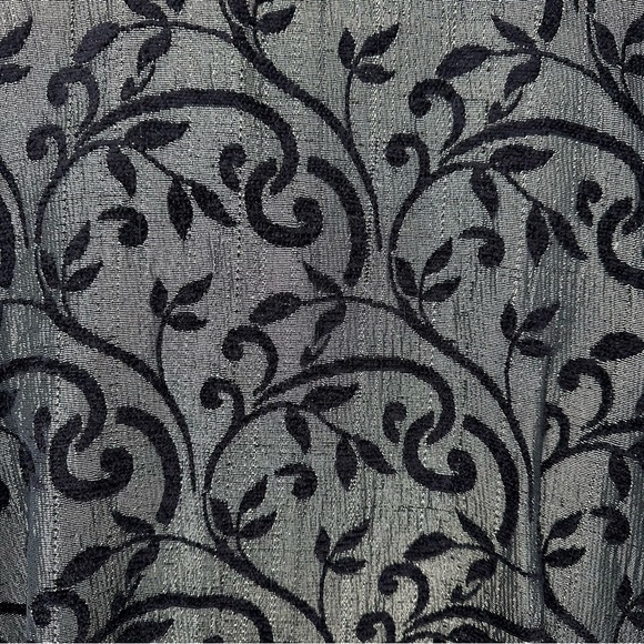 Parsley And Sage Women’s Reversible Jacket Size XL Black Gold Tapestry Jacquard - Picture 10 of 13